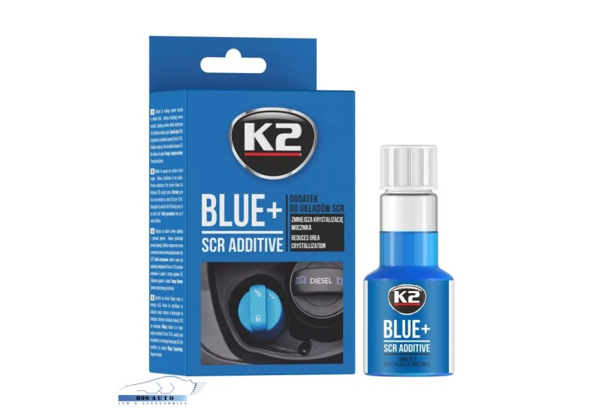 K2 BLUE+ 50ml - adalék az ADBLUE-hoz